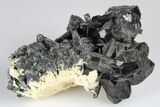 Black Tourmaline (Schorl) Crystals with Orthoclase - Namibia #177549-1